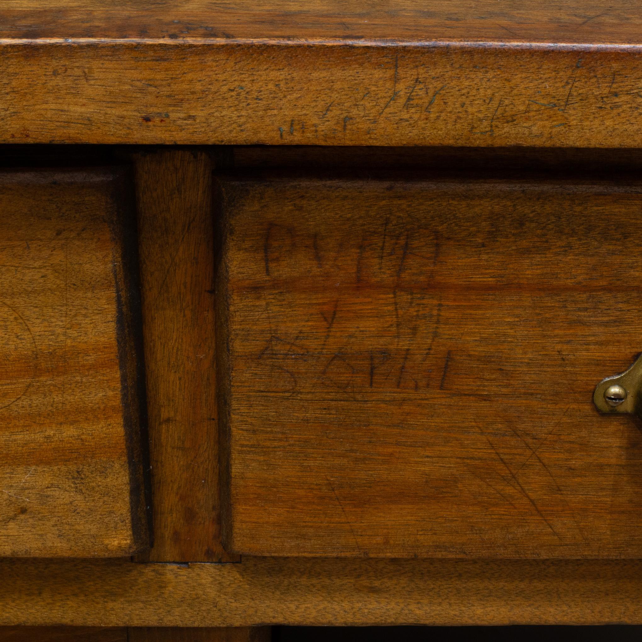 Early 20th c. E.H. Sheldon Industrial Science Class Lab Workbench c.1920 6