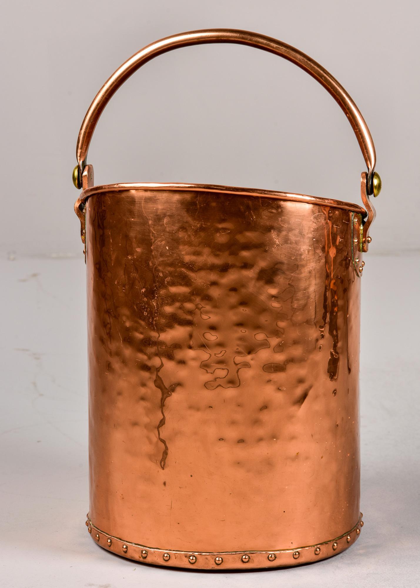 copper scuttle bucket