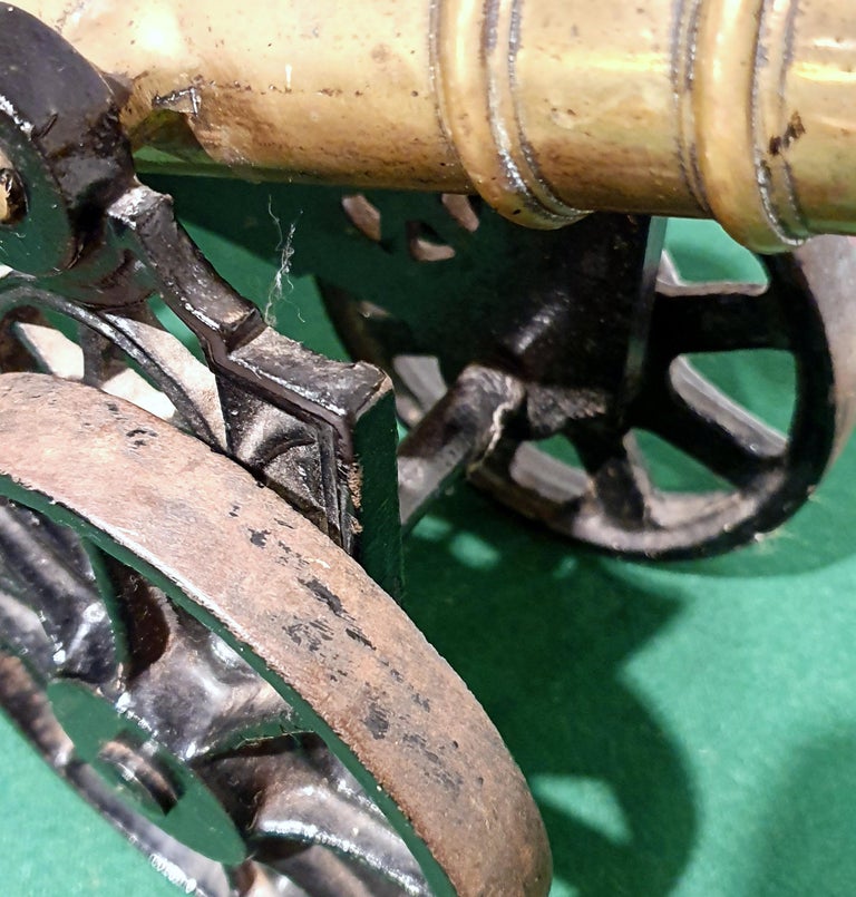 Early 20th Century English Model of a Starting Cannon For Sale 6