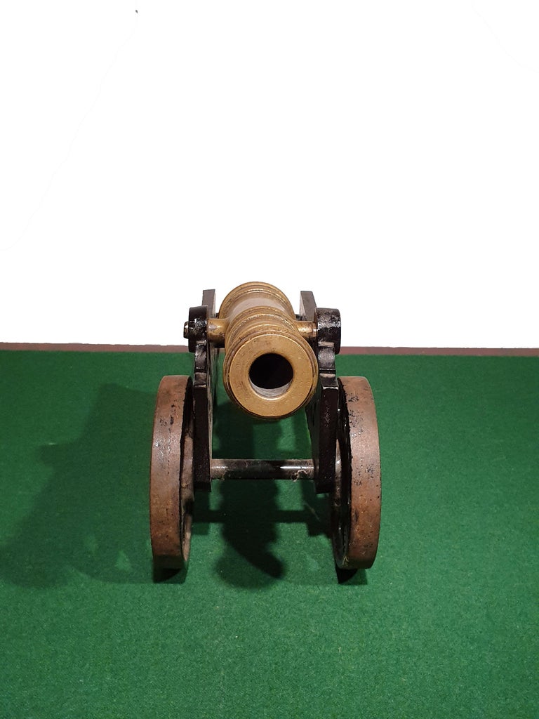 Early 20th Century English Model of a Starting Cannon For Sale 1