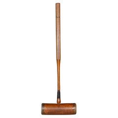 Antique Early 20th c. Engraved Croquet Mallet c.1920