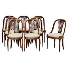 Early 20th c. French Dining Chairs, Set of 8