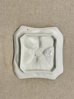 Early 20th c. French Limoges Porcelaine Oyster Plate