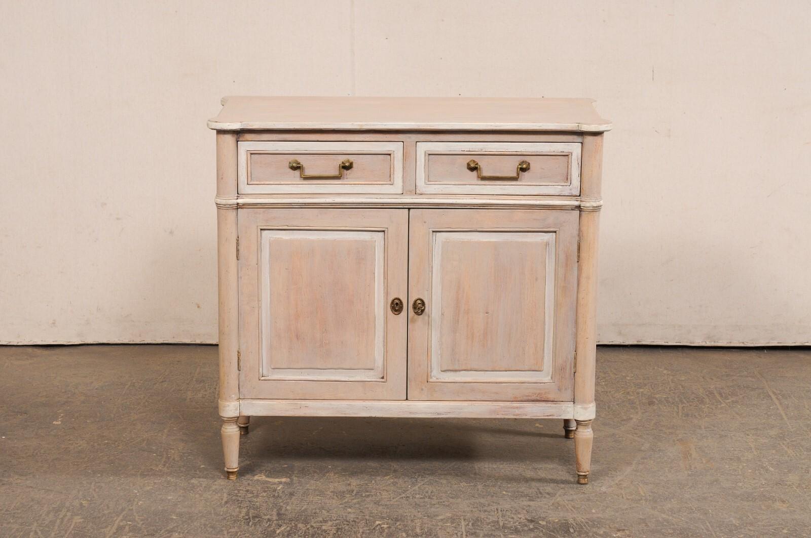 Mobile buffet in stile neoclassico francese dell'inizio del XX secolo di dimensioni ridotte in vendita 7