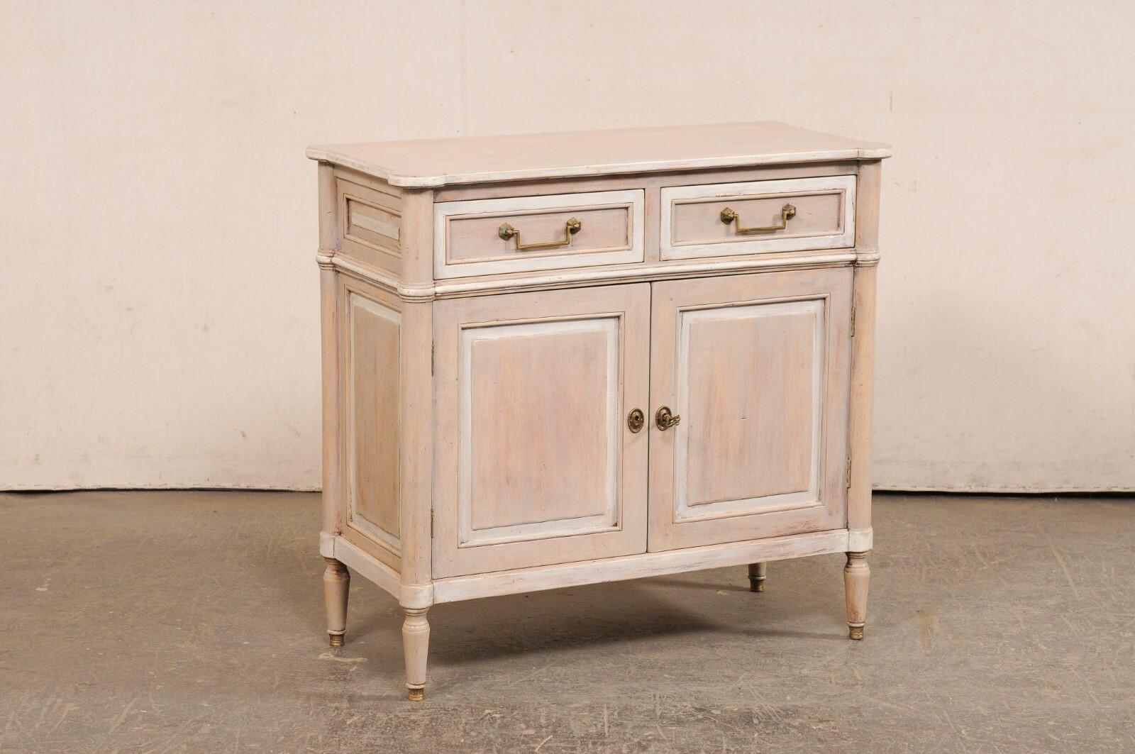 Neoclassico Mobile buffet in stile neoclassico francese dell'inizio del XX secolo di dimensioni ridotte in vendita