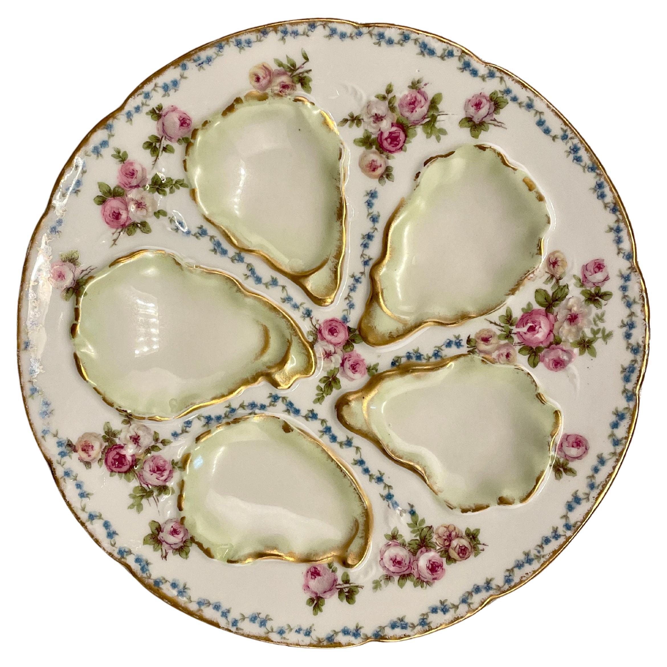 Two French Limoges Porcelain Plates by Martial Redon at 1stDibs m r