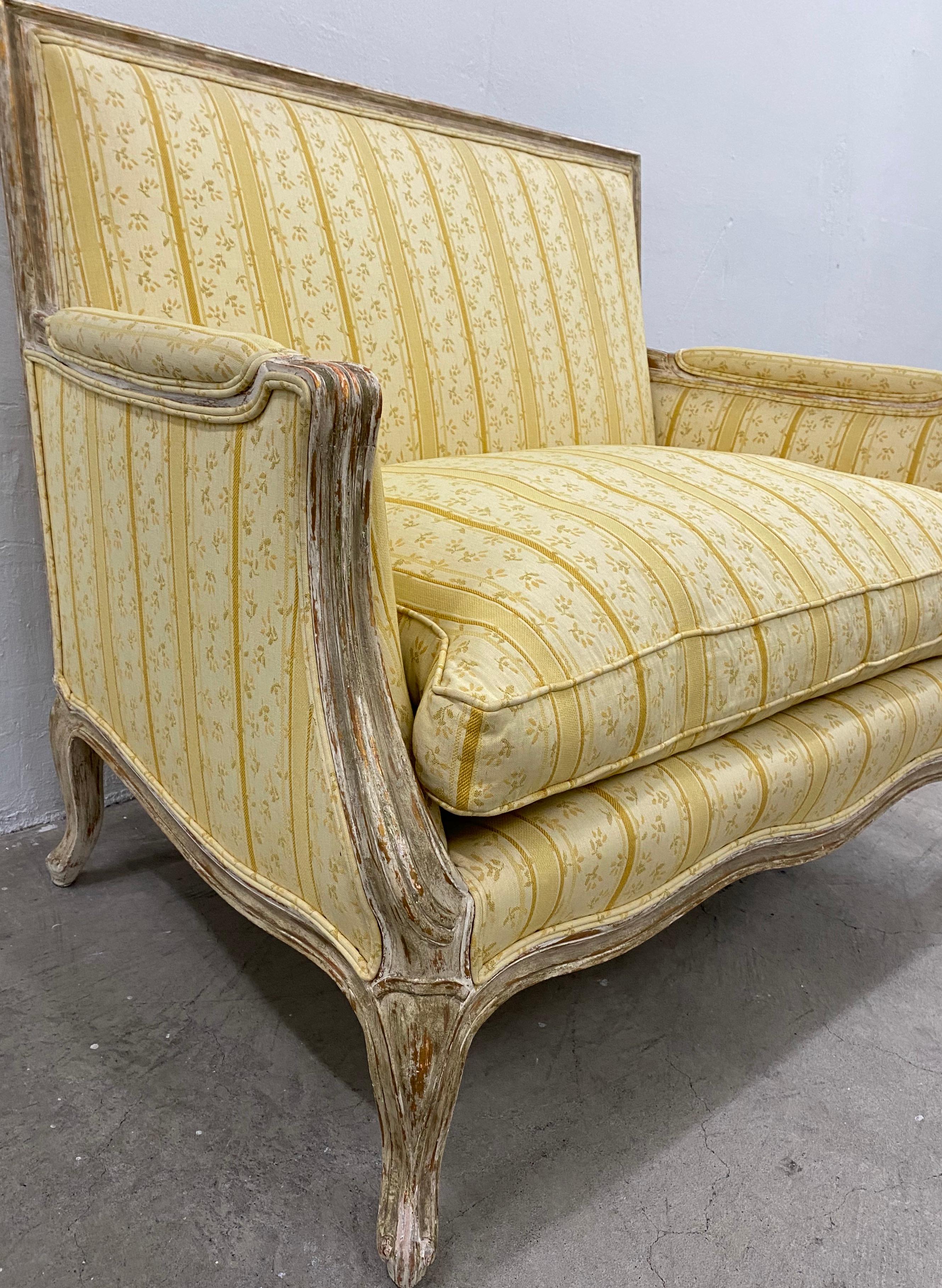 Hand-Carved Early 20th Century French Style Settee 