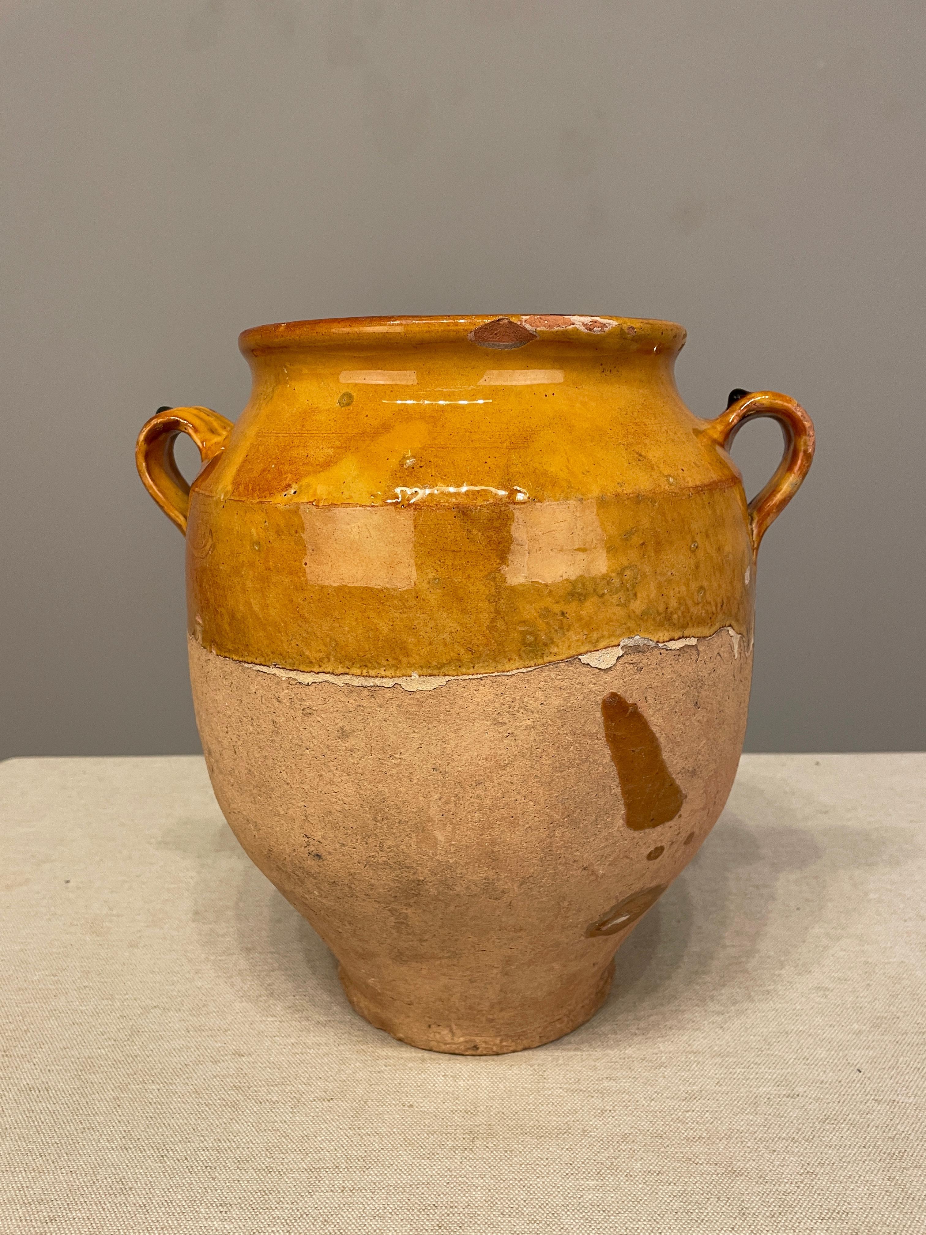 Vaso di terracotta francese dell'inizio del XX secolo o vaso di conforto In condizioni buone in vendita a Winter Park, FL
