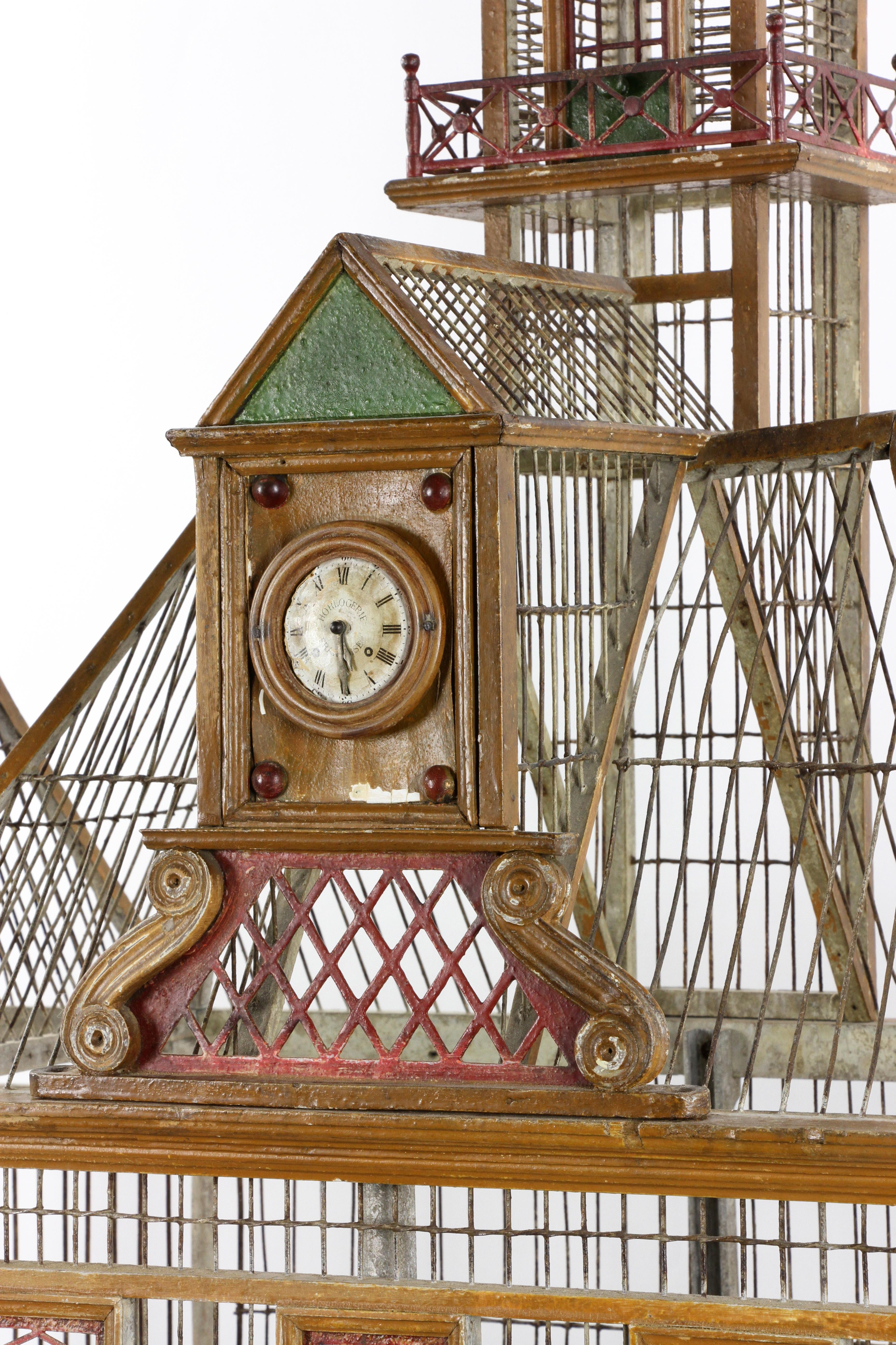 20th Century French Bird House Two-Level