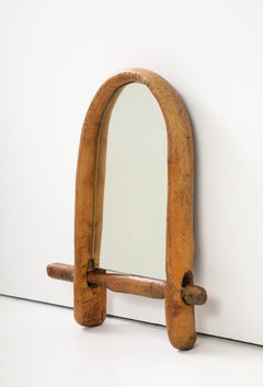 Early 20th C. French Wooden Mirror