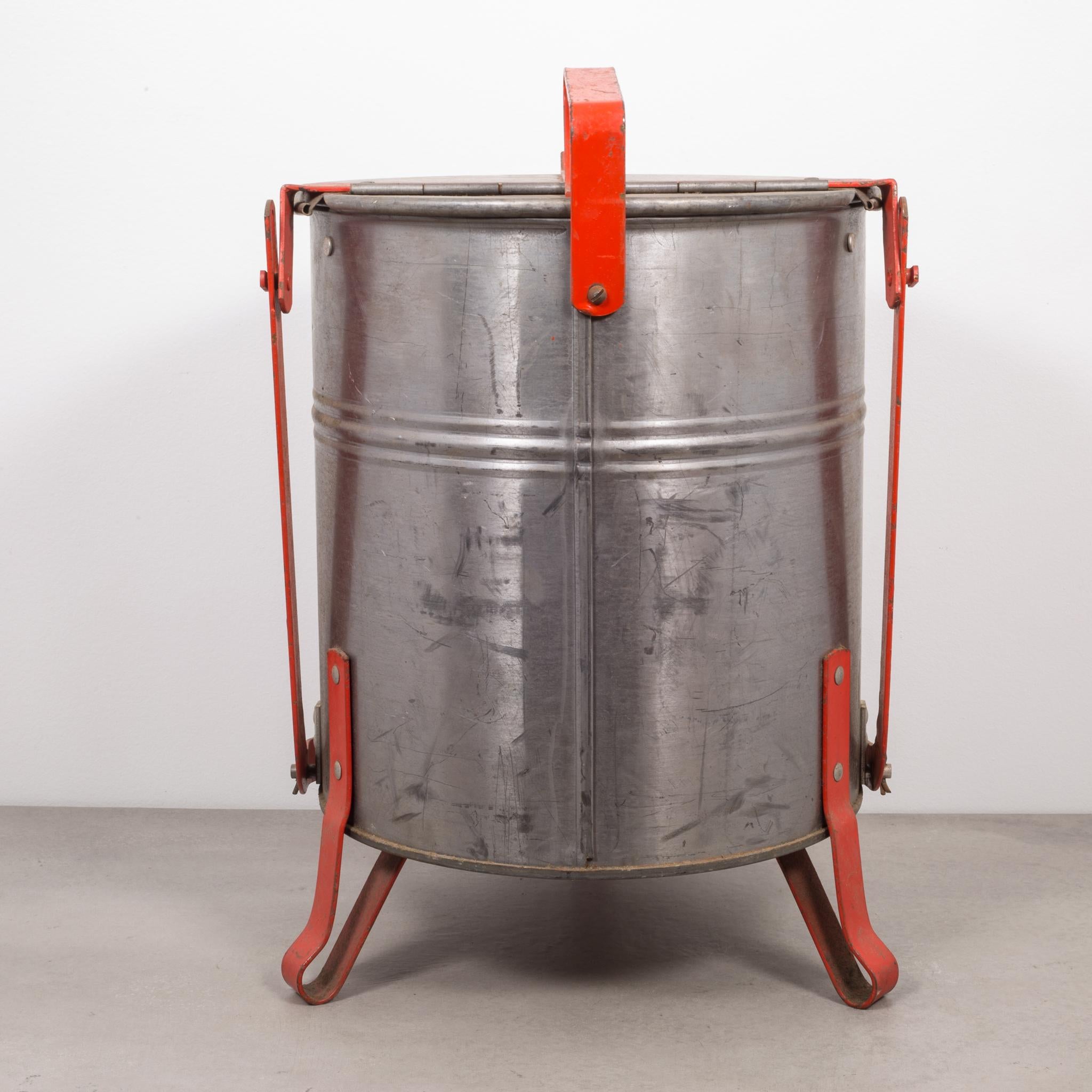American Early 20th Century Galvanized Steel 