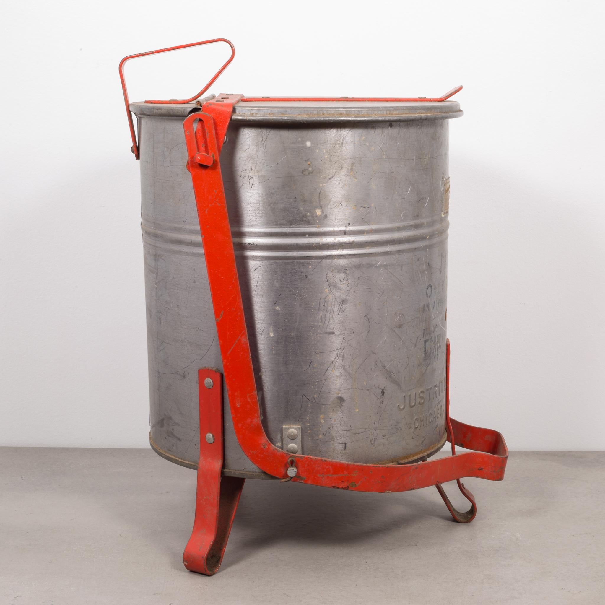 Early 20th Century Galvanized Steel 