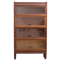 Used Early 20th C. Globe-Wernicke 4 Stack Lawyer's Bookcase, c.1910-1920