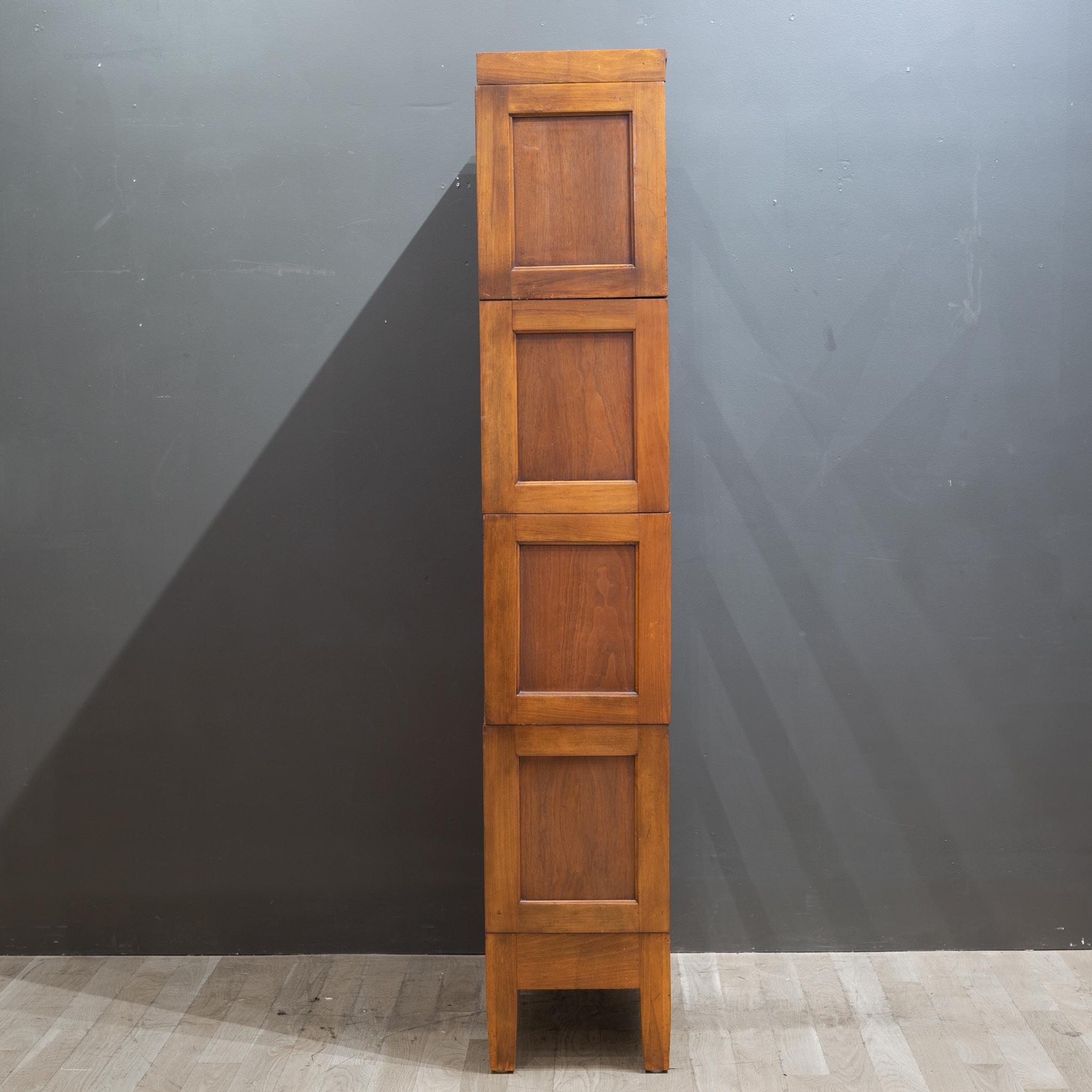 Early 20th C. Globe-Wernicke 4 Stack Lawyer's Bookcase C.1940 1