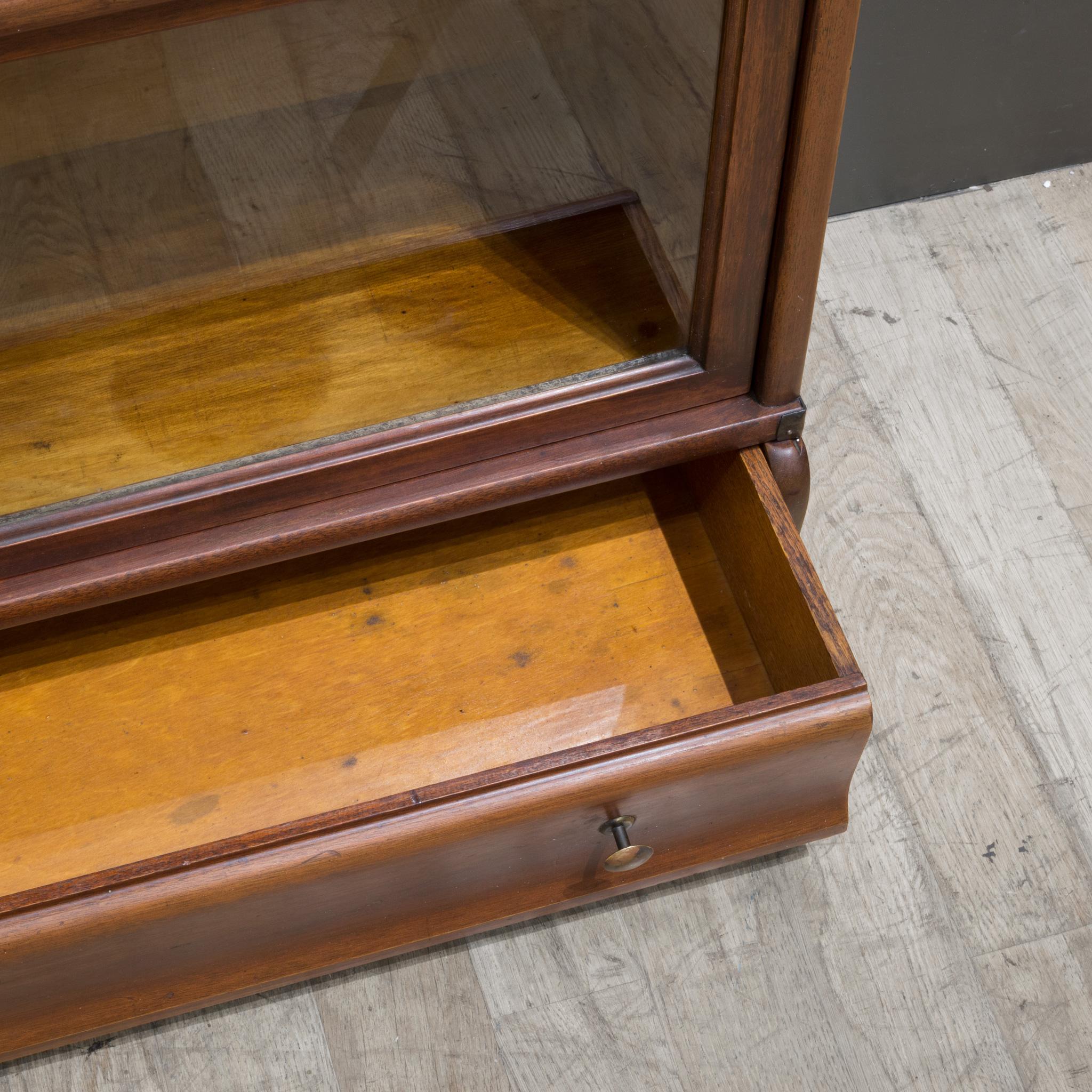 Early 20th c. Globe-Wernicke Mahogany 6 Stack Lawyer's Bookcase c.1910 3