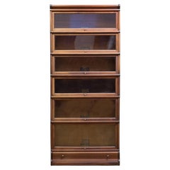 Used Early 20th c. Globe-Wernicke Mahogany 6 Stack Lawyer's Bookcase c.1910