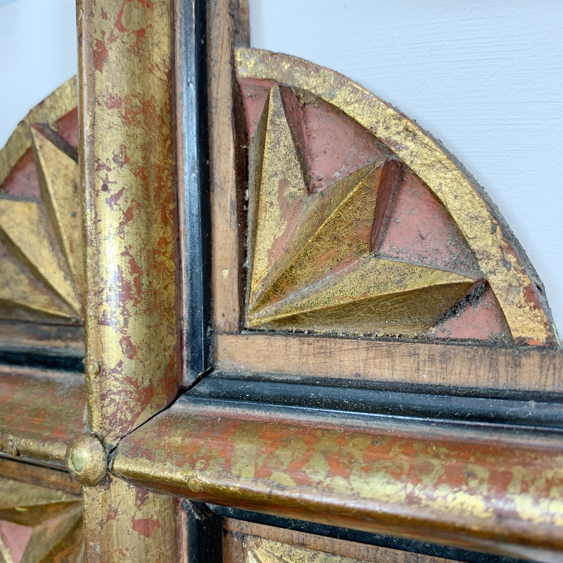 Goldene Holzkreuze der Church's aus dem frühen 20. Jahrhundert, Satz von 11 Stück im Angebot 3