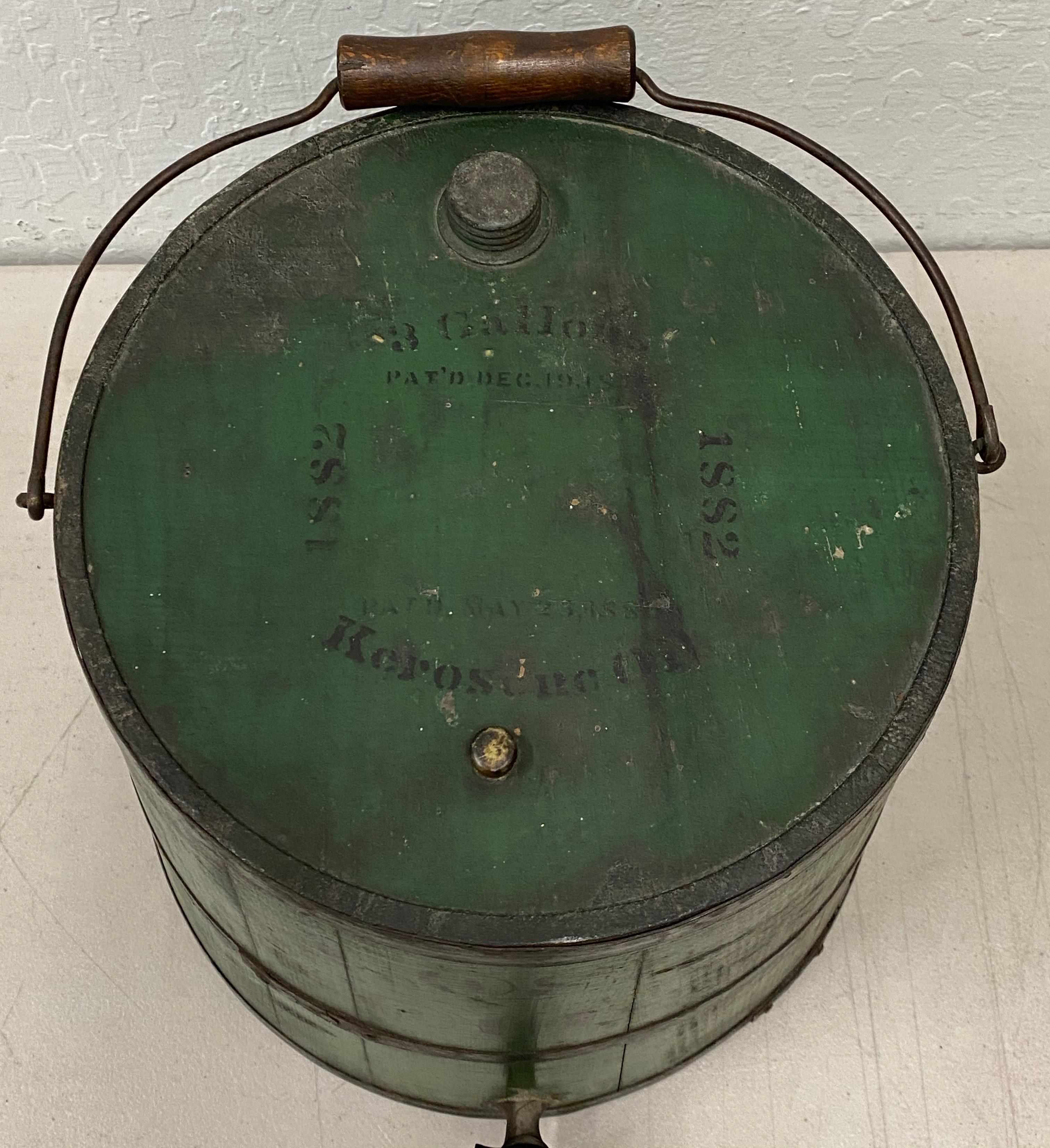 antique kerosene can
