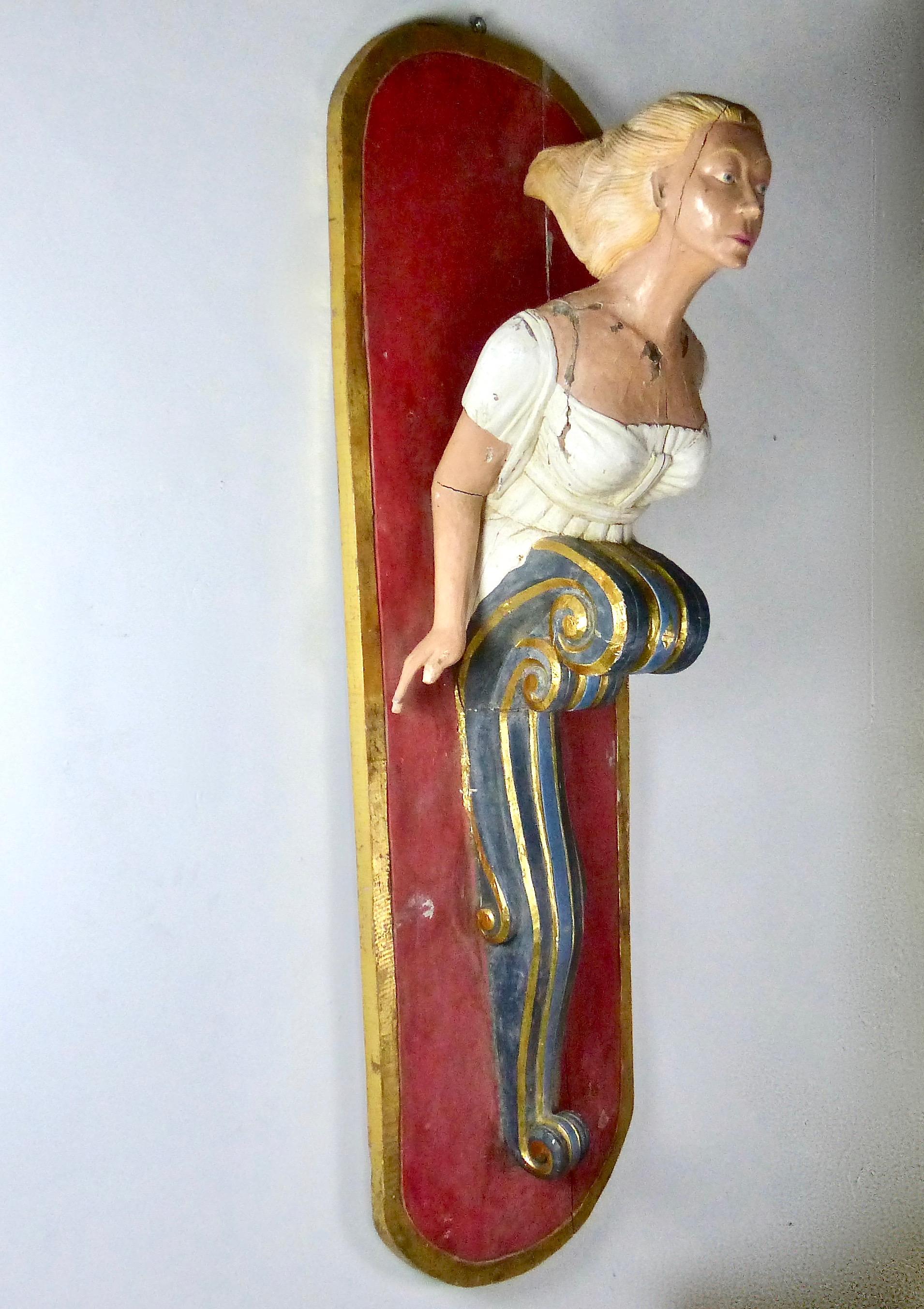mermaid figurehead for sale