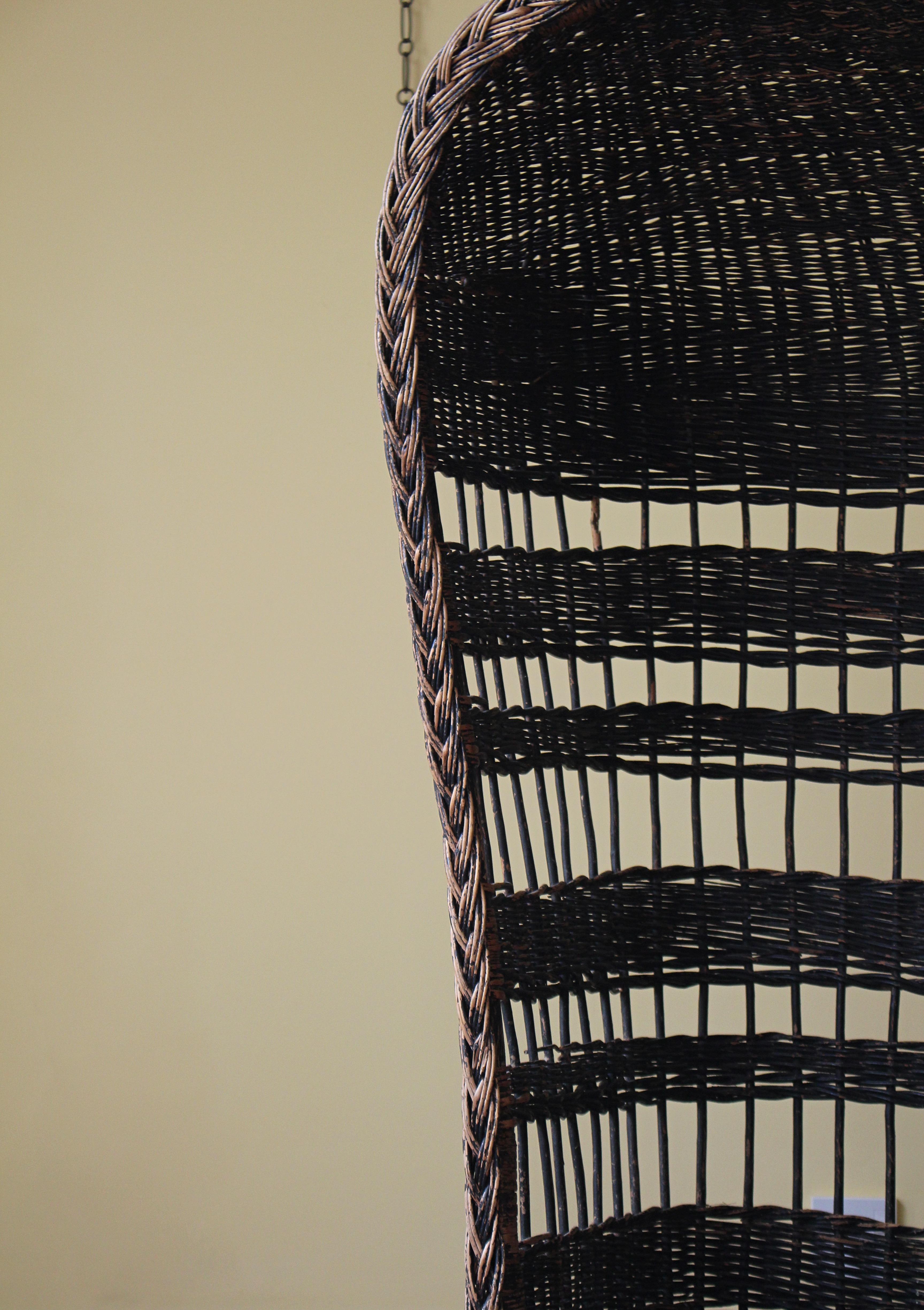 Anfang des 20. Jahrhunderts Hood's Porters Wicker Willow Lawn Conservatory Chair Country House im Angebot 5
