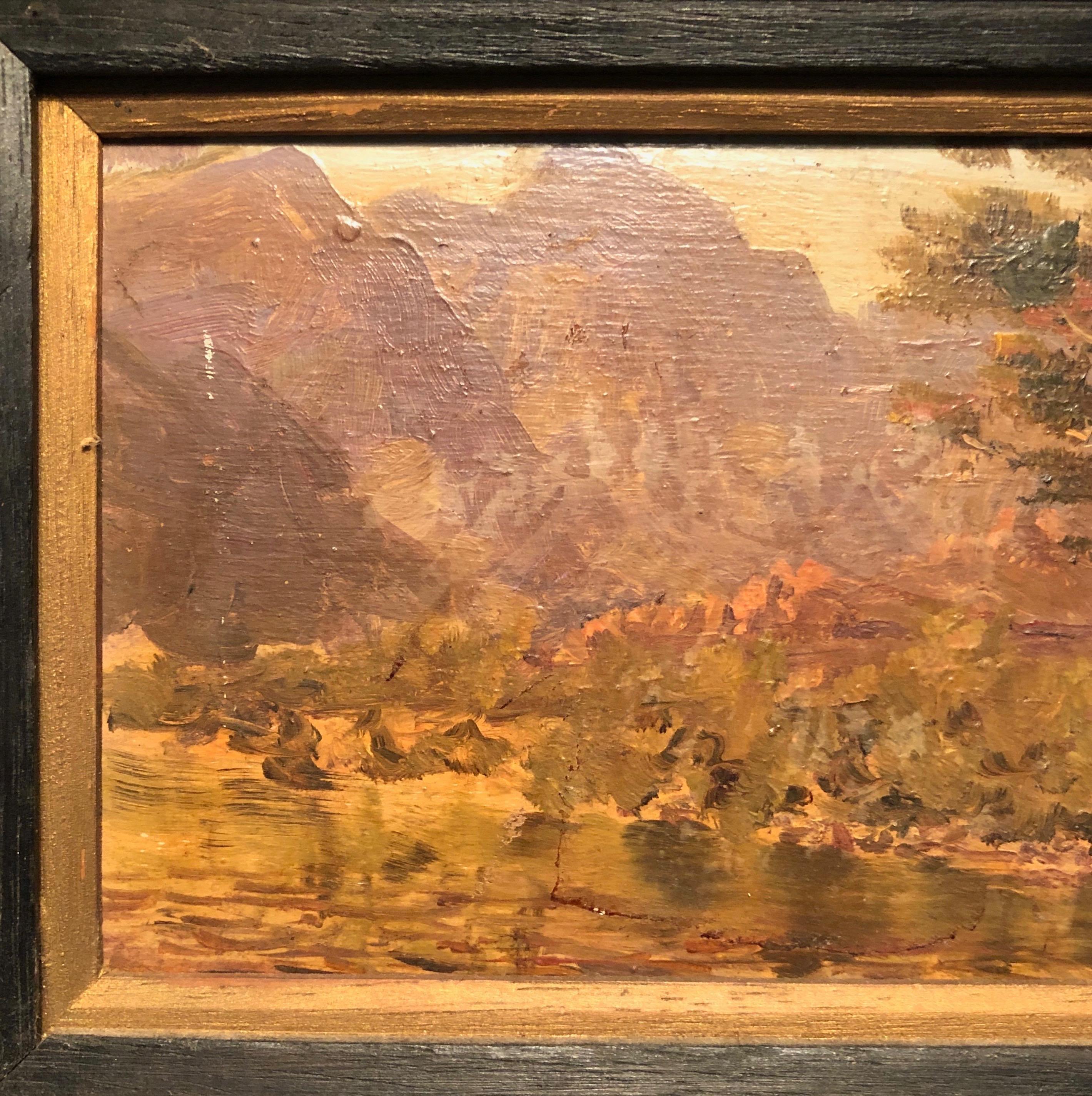 Early 20th century American School Western Landscape

A fine illuminated Western landscape. Original oil on board.

Dimensions 8.5