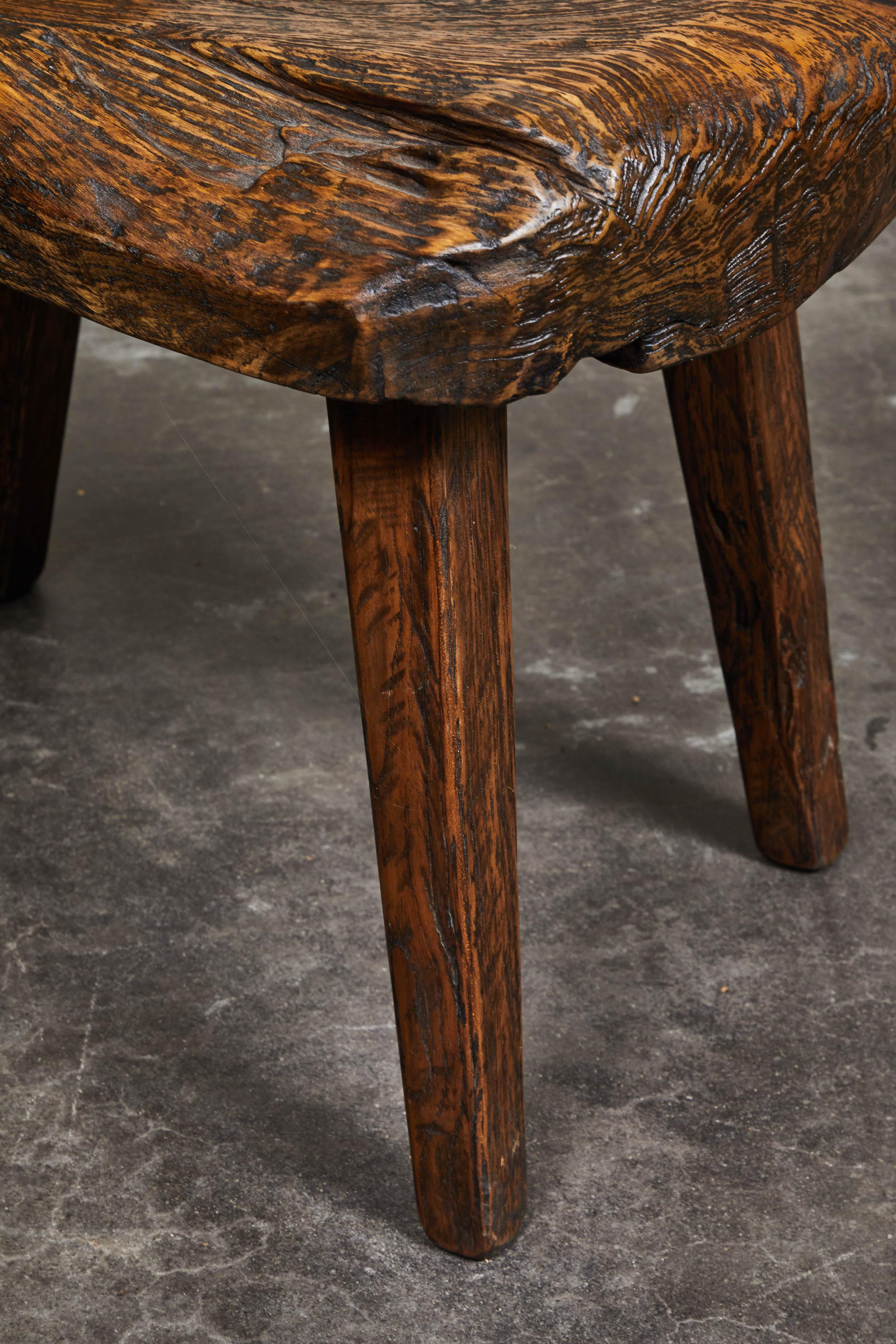 Early 20th Century Indonesian Village Chair In Good Condition In San Marino, CA