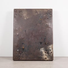 Early 20th Century Industrial Steel Dolly/Plant Stand, circa 1940