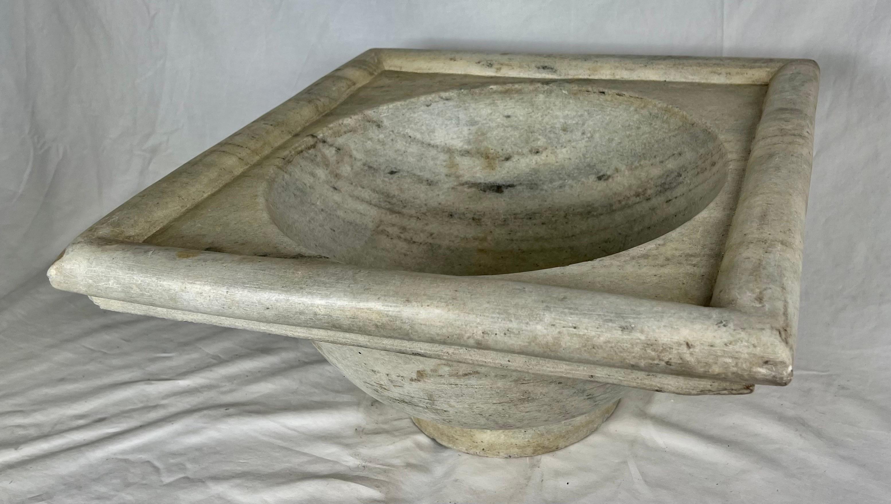 Early 20th C. Italian Stone sink For Sale 5