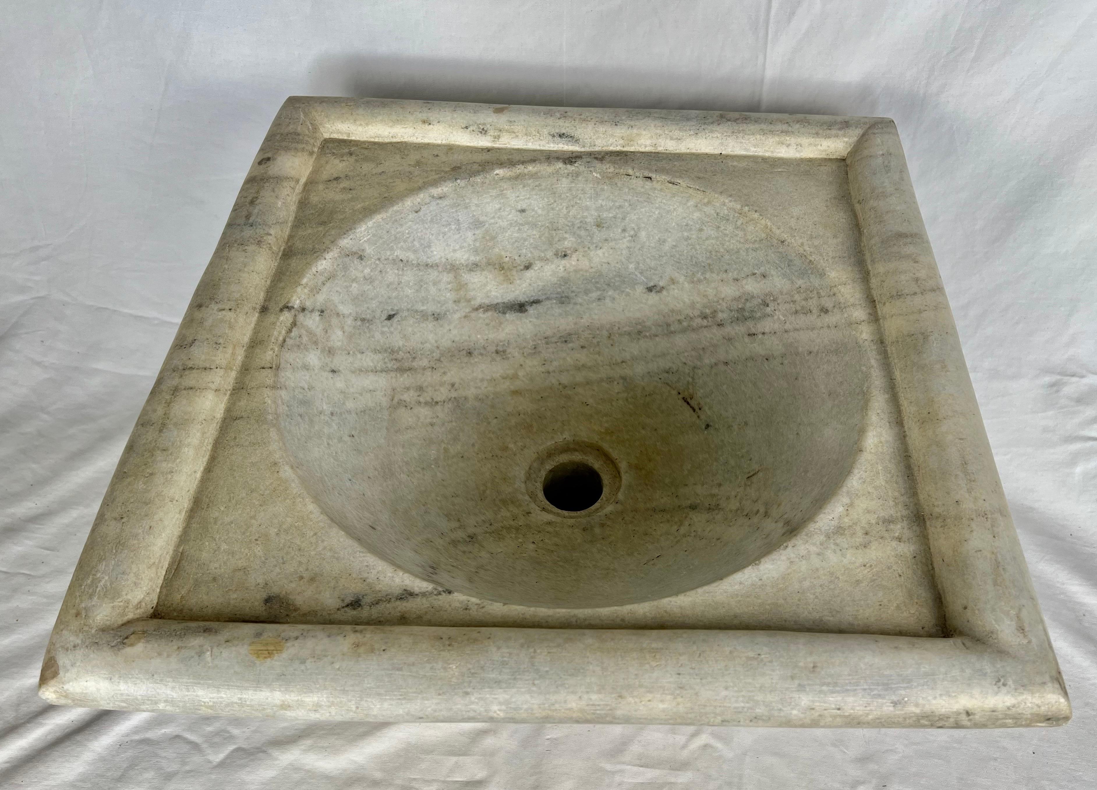 20th Century Early 20th C. Italian Stone sink For Sale