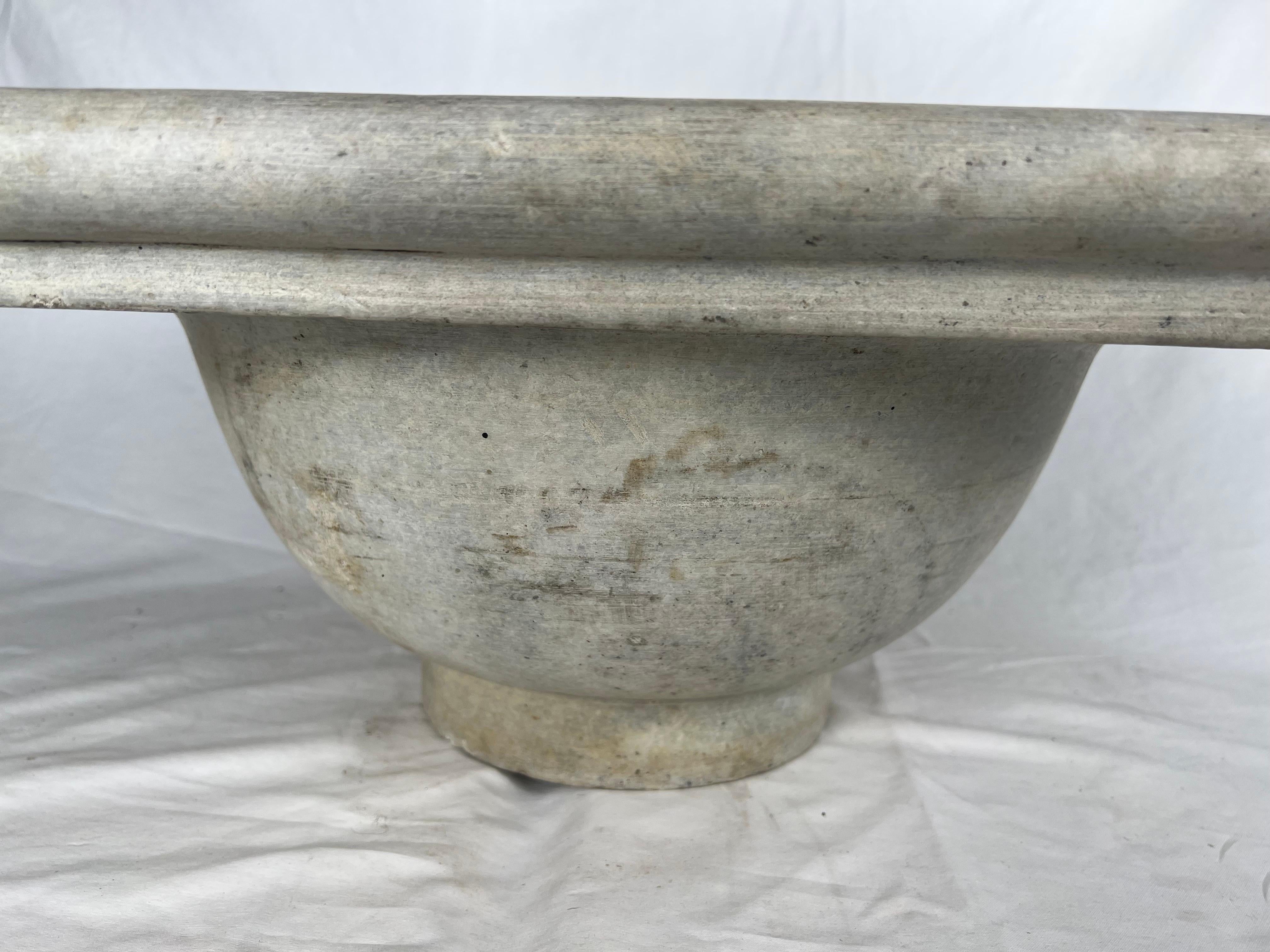 Early 20th C. Italian Stone sink For Sale 1