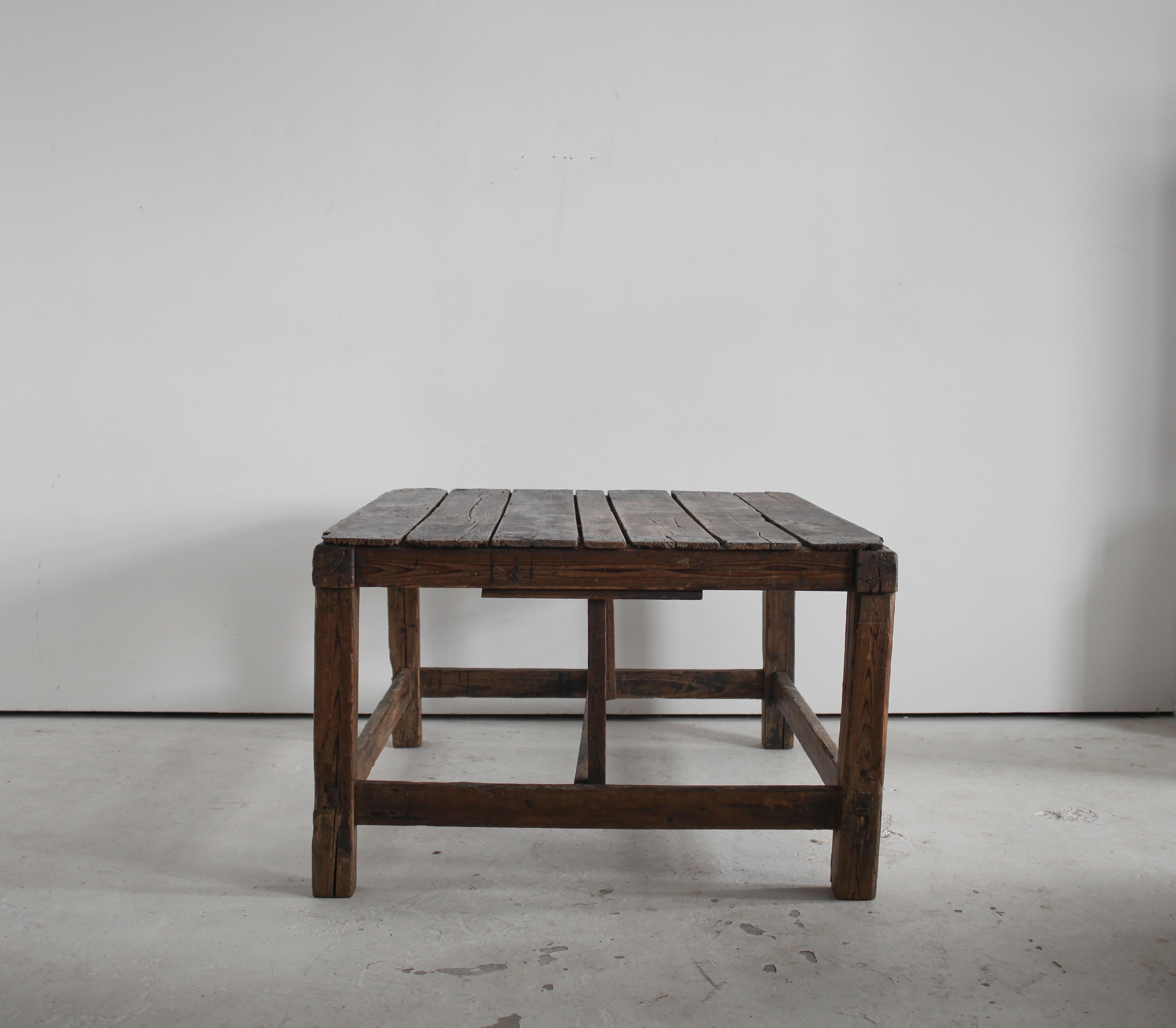  Early 20Th C. Japanese Wabi Sabi Artist Table In Good Condition In London, GB