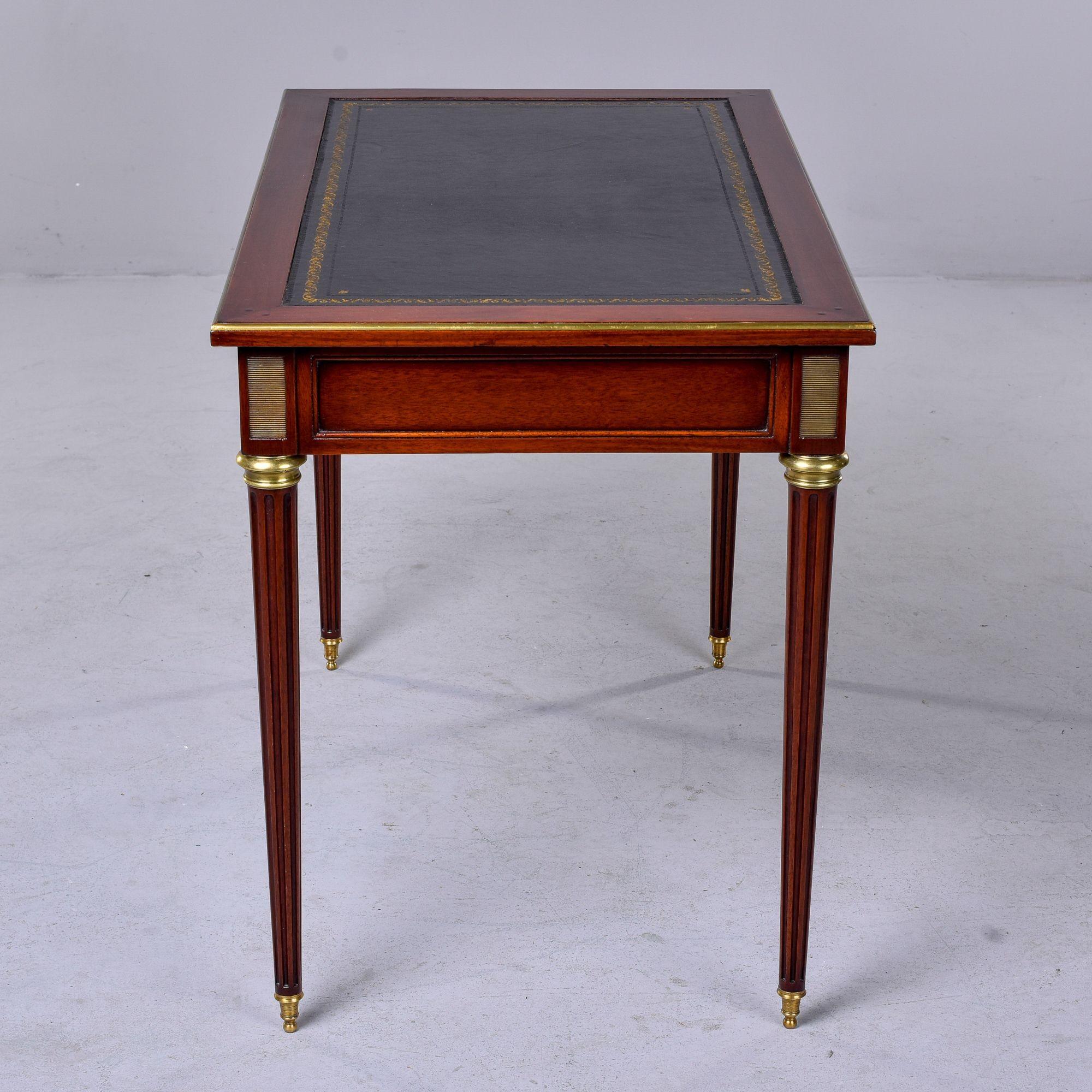 20th Century Early 20th C Louis Philippe Style Writing Desk with Leather Top