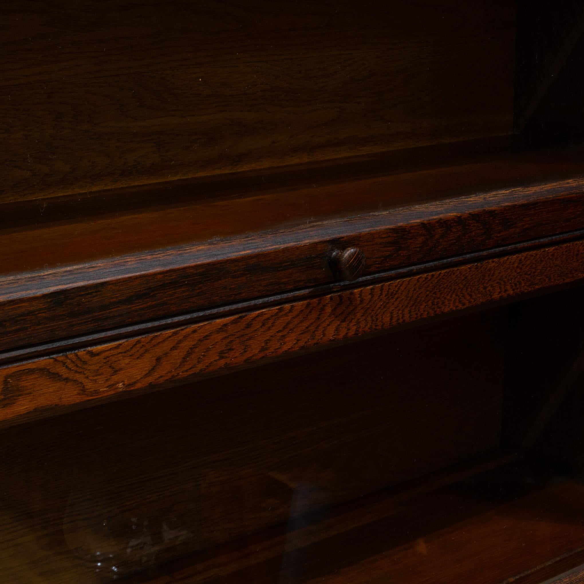Early 20th C. Lundstrom 6 Stack Lawyer's Bookcase c.1890-1900 4
