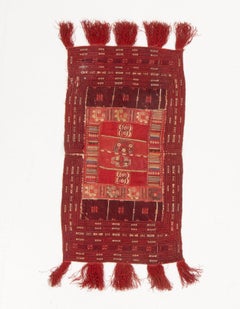 Early 20th C. Macedonian Embroidered Composite Panel