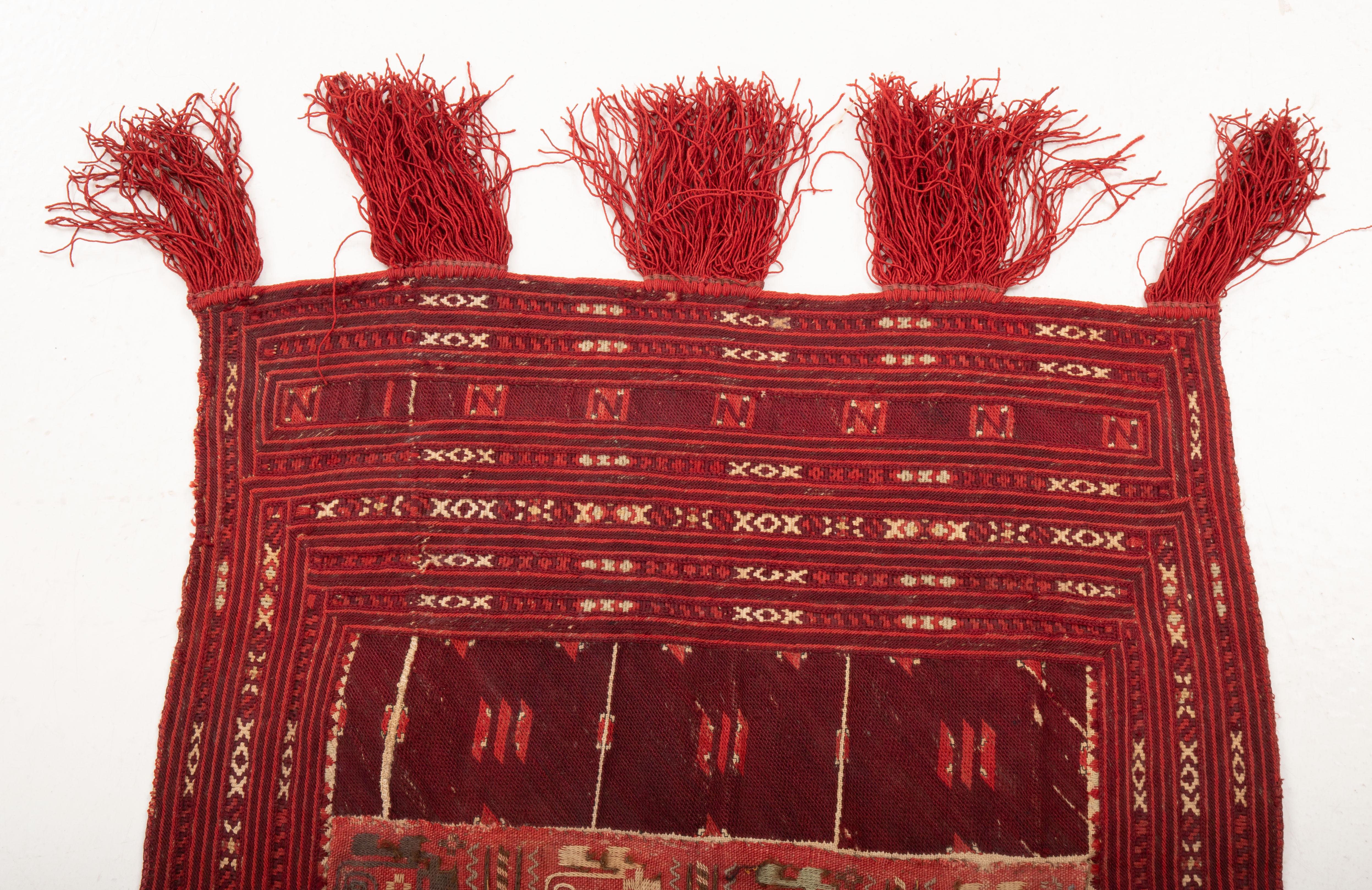 Early 20th C. Macedonian Embroidered Composite Panel 1