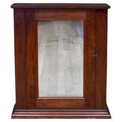 Used Early 20th c. Mahogany Wall Cabinet c.1920-1940