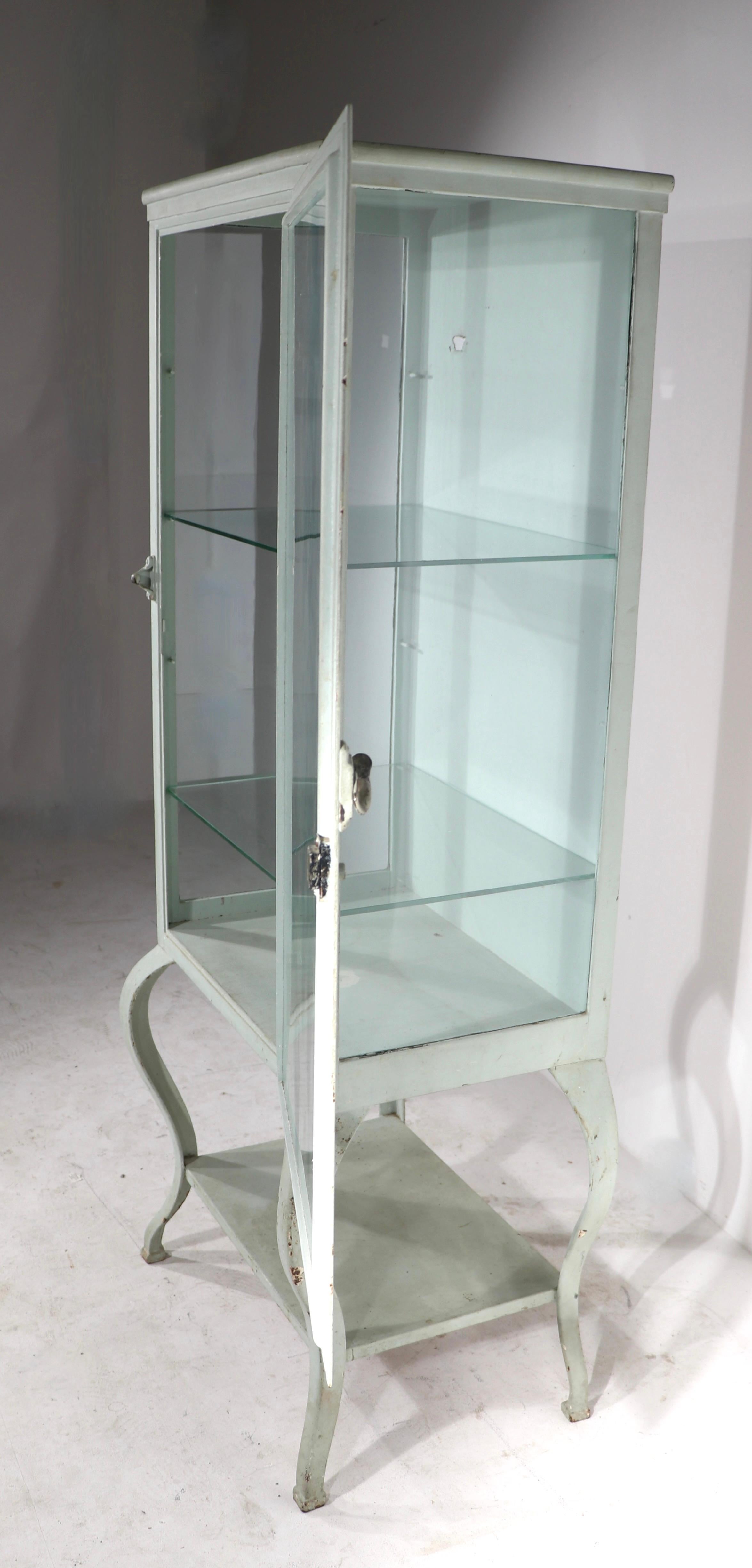 Early 20th C Medical Cabinet Vitrine Display Case 7