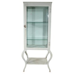 Early 20th C Medical Cabinet Vitrine Display Case