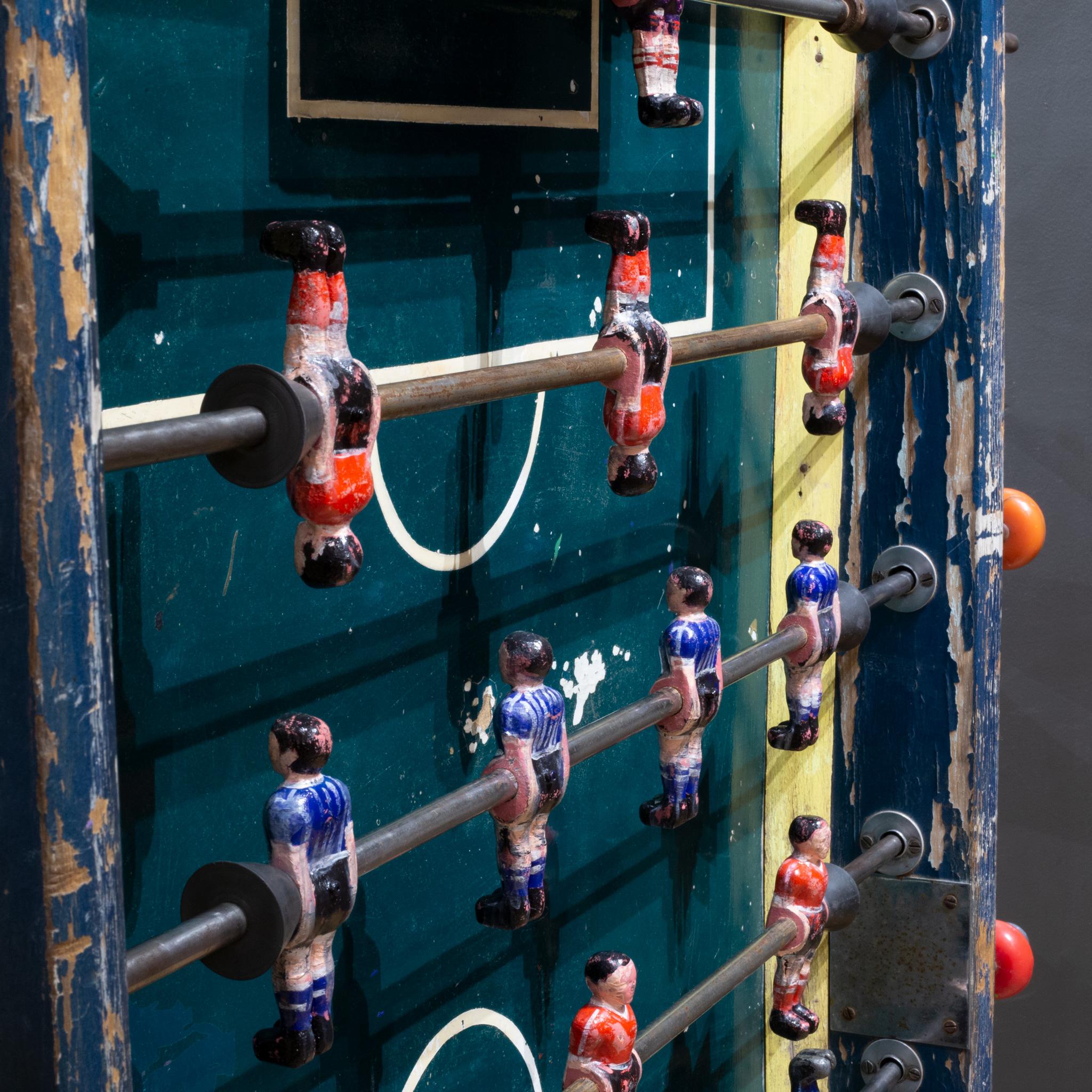 old foosball table