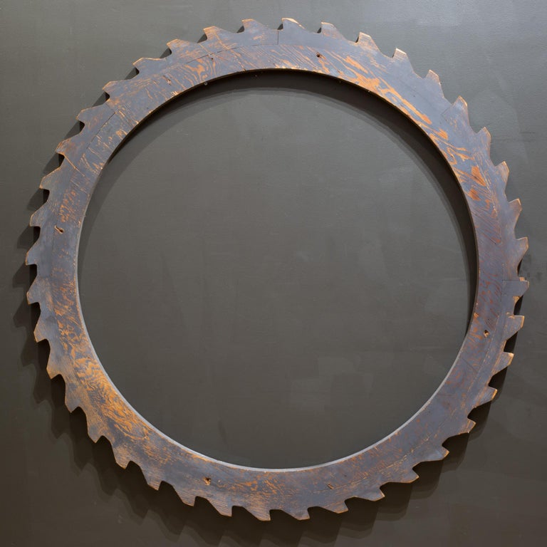 Early 20th c. Monumental Wooden Gear Foundry Molds, c.1900 For Sale at 1stDibs