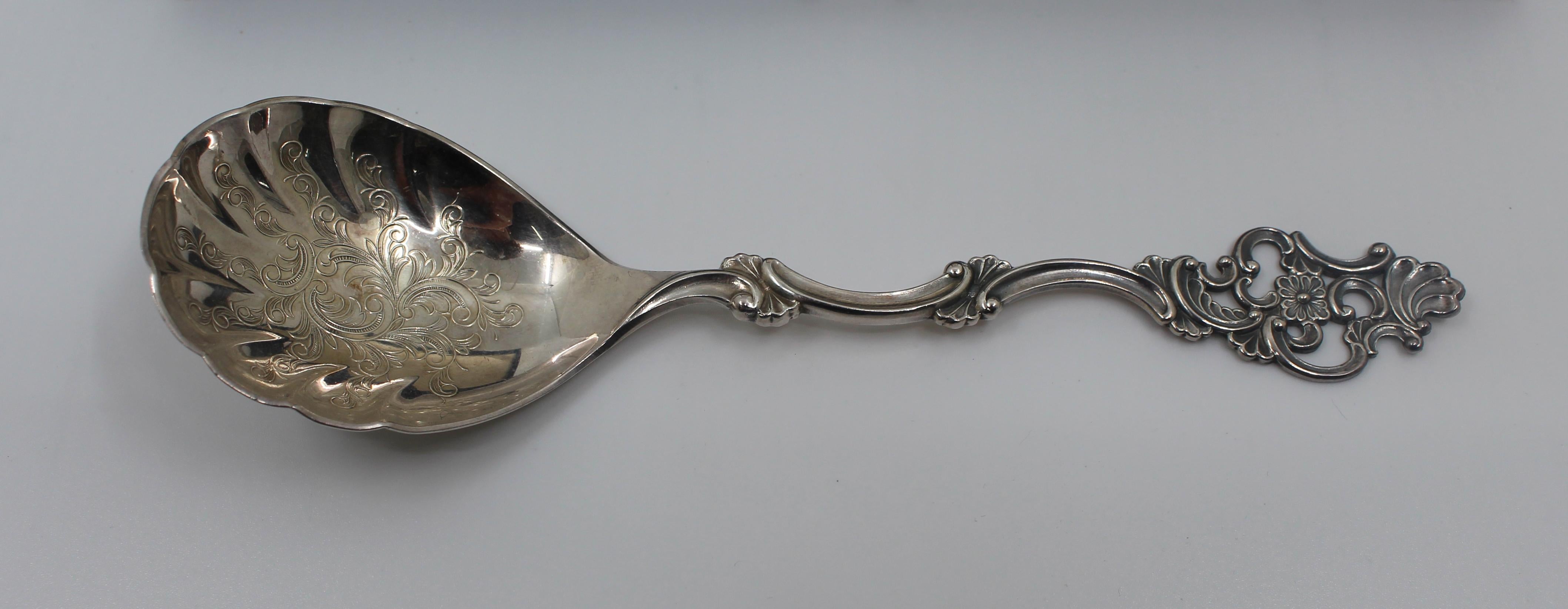 Early 20th c. Norwegian Silver Spoons by Thorvald Marthinsen Sølvvarefabrik For Sale 2