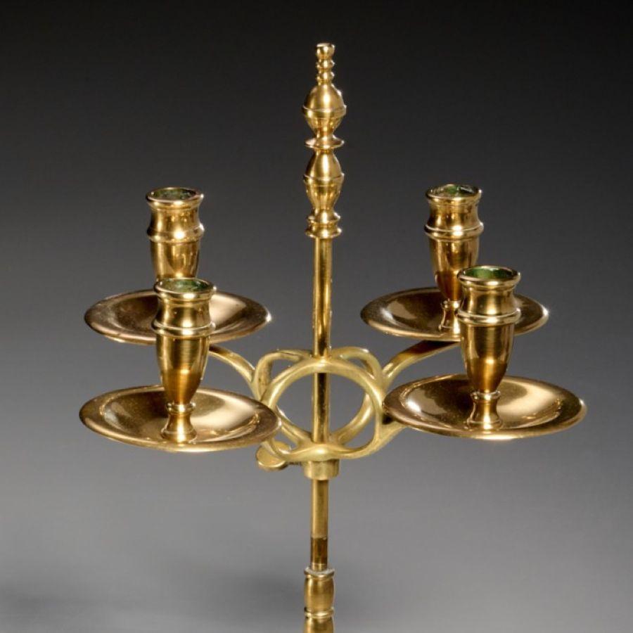 Coppia di candelabri telescopici in ottone Peerage, Inghilterra, inizio XX secolo
Marchio 
