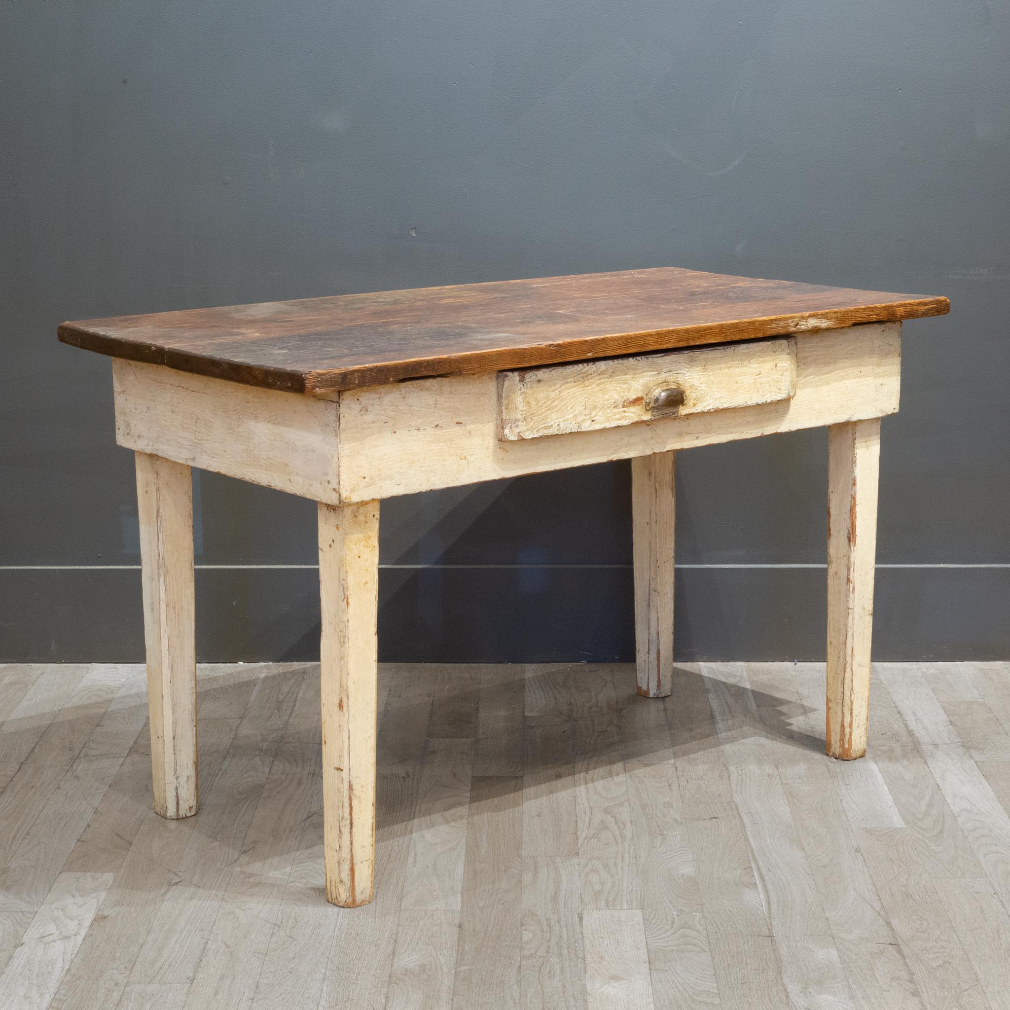 Rustic Early 20th c. Primitive Farmhouse Desk, c.1920-1940