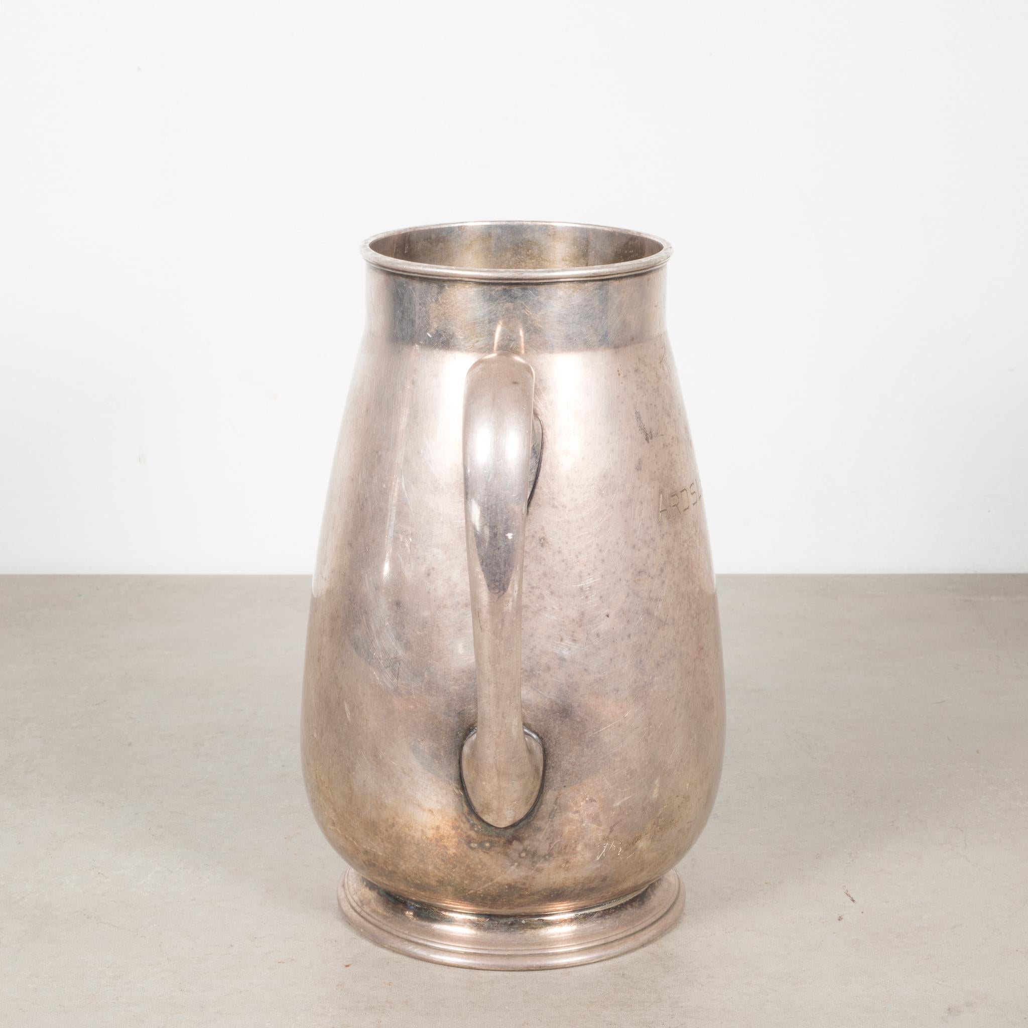 Early 20th Century Silver Plated Pitcher Trophy, circa 1927 1