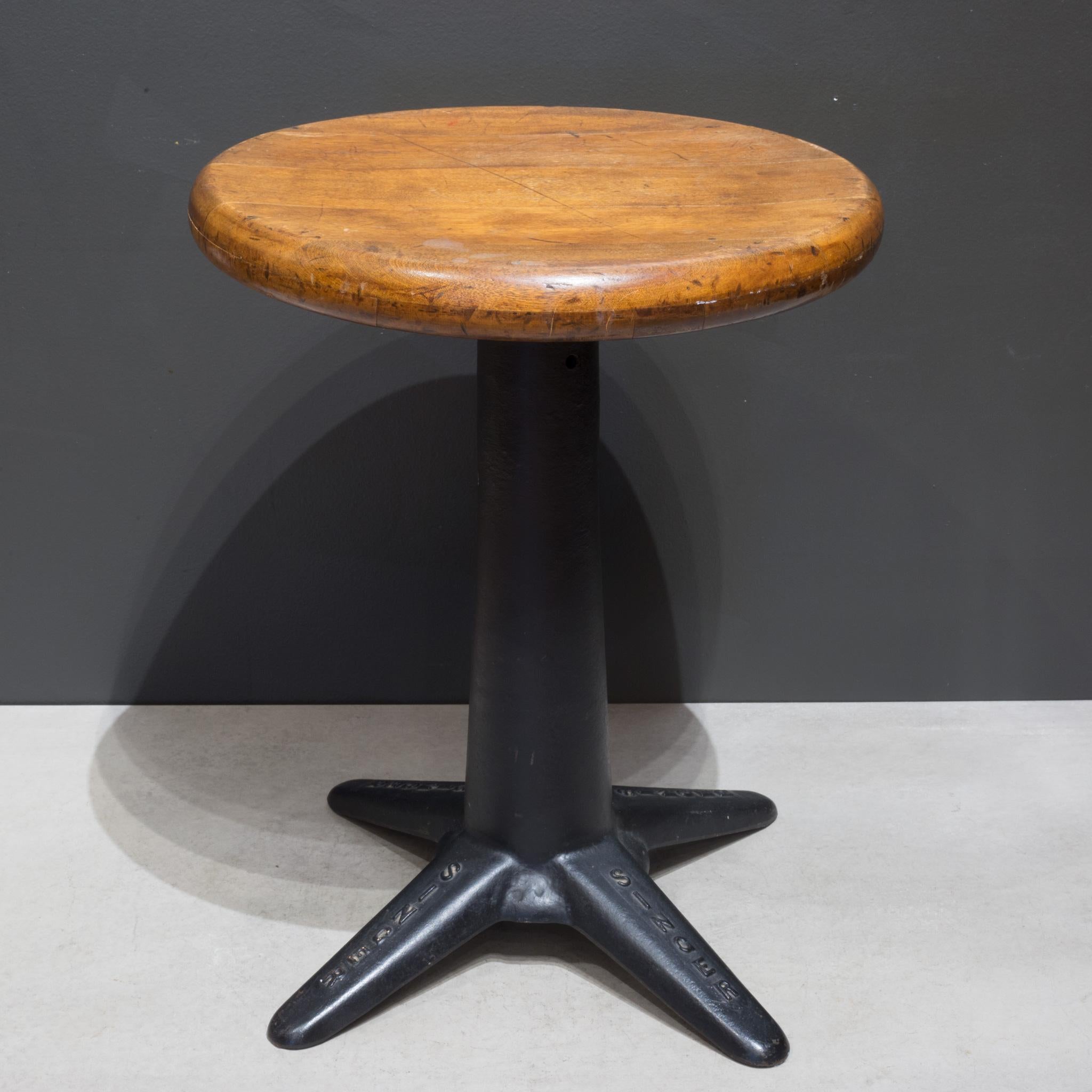 Pressed Early 20th C. Singer Sewing Machine Stool, c.1930