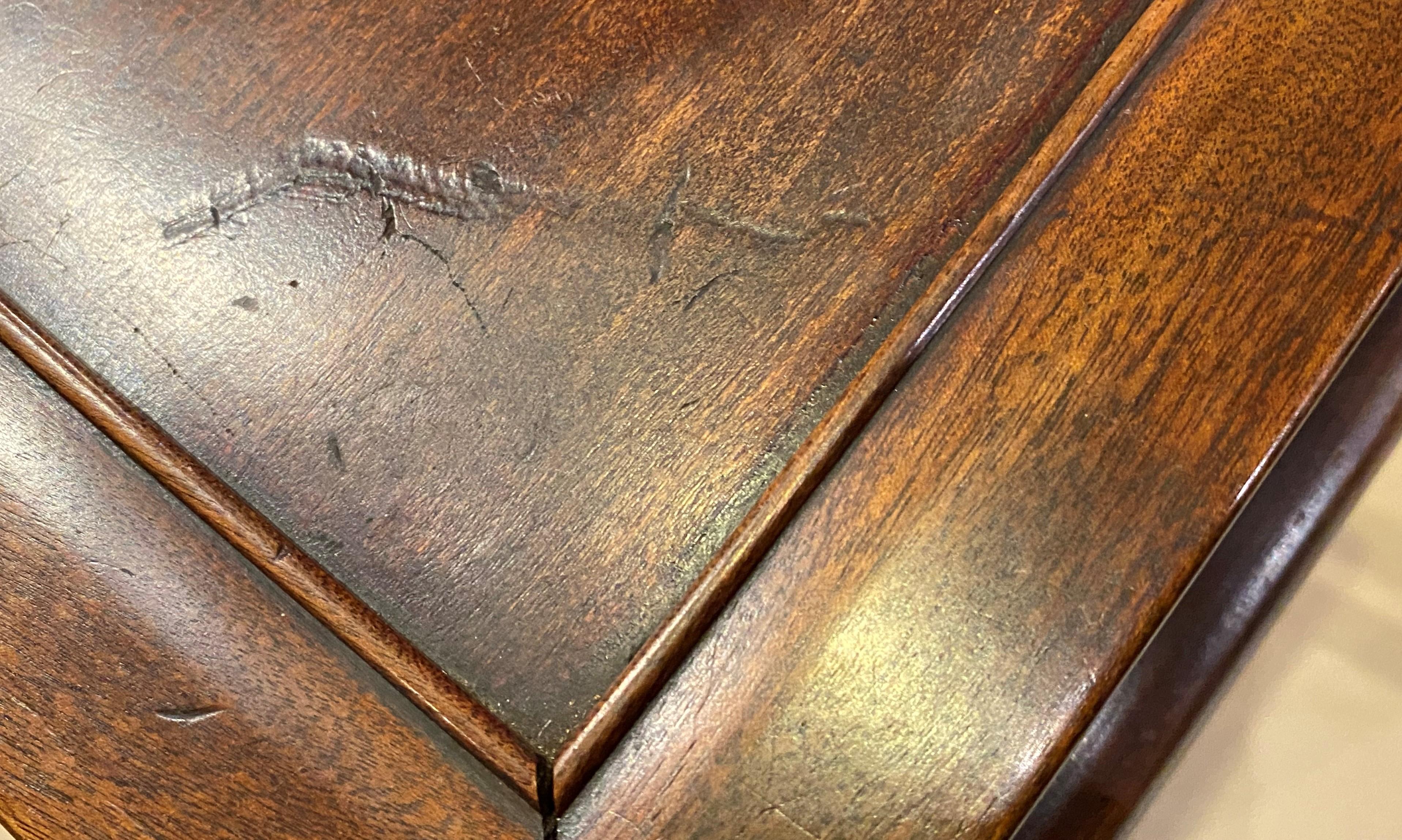 Early 20th C Tall Chinese Hardwood Side Table with Carved Bird Decoration For Sale 6