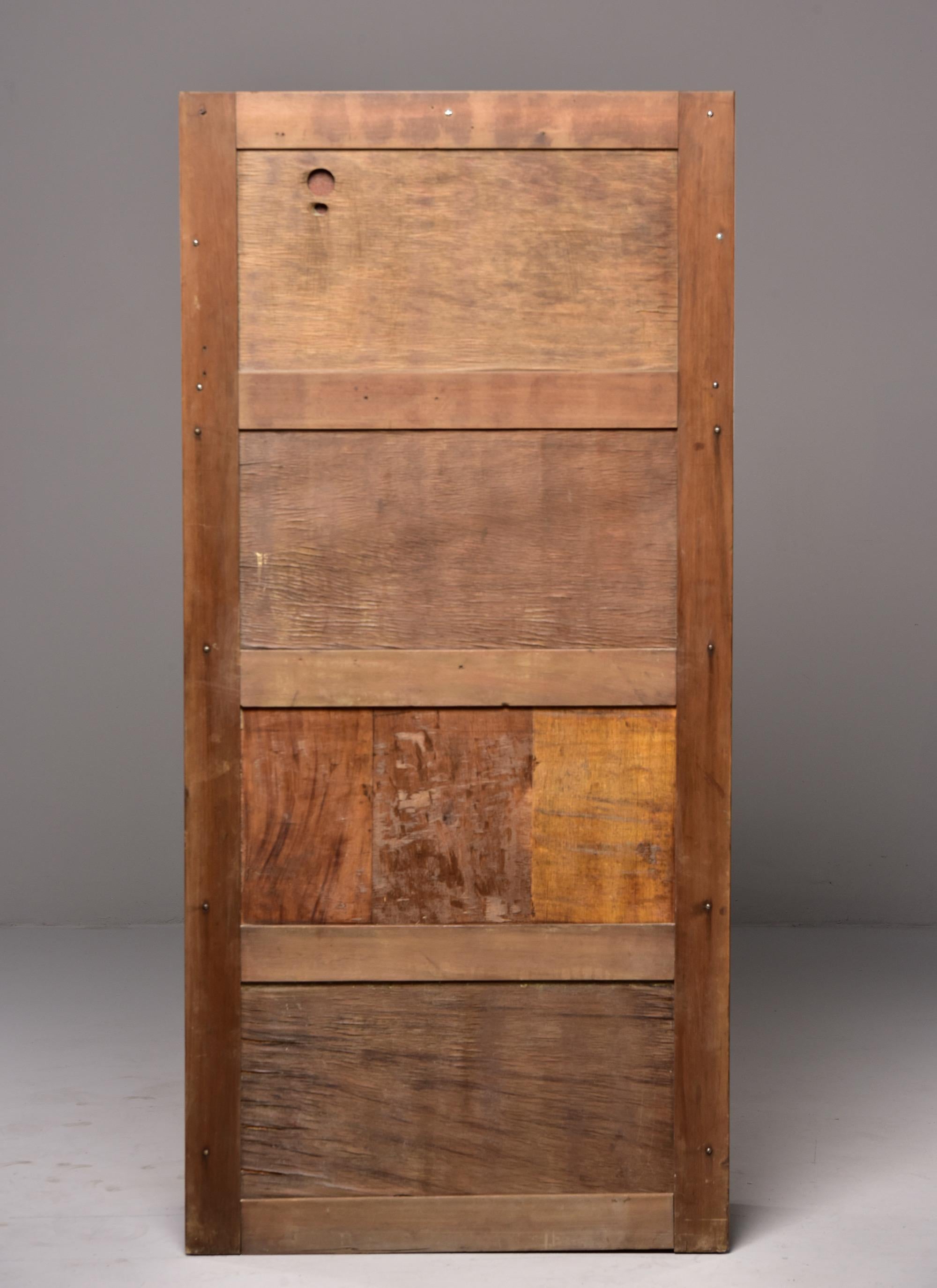 Early 20th C Tall Medical Cabinet with Drawers 7