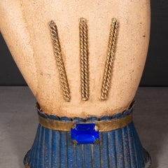 Early 20th c. Toleware Glove Maker's Store Sign c.1940