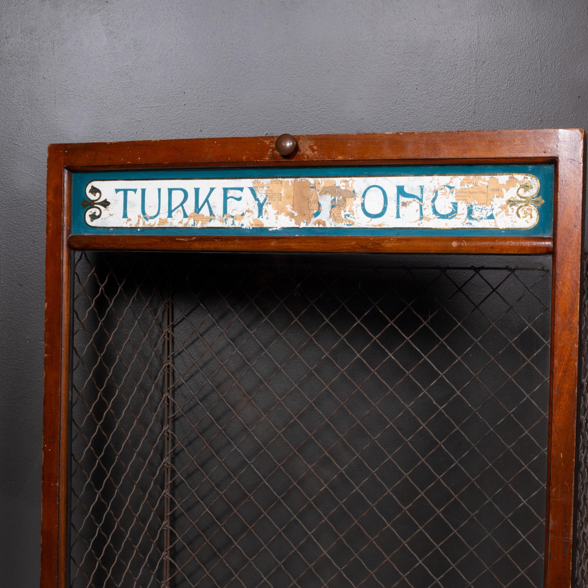 Anfang 20. Jh. Chemist Bin „Turkey Sponge“ von 1900-1940 (Stahl) im Angebot