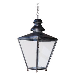 Début du 20ème siècle William Edgar 
Son of Hammersmith Pendentif lanterne en cuivre et fer